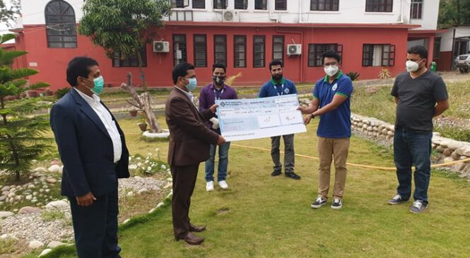 कर्णाली प्रदेशको विपद् व्यवस्थापन कोषमा बैक अफ काठमाण्डुको पाँच लाख सहयोग
