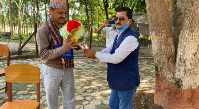 उद्योग वाणिज्य संघ सुर्खेतले गर्यो नयाँ सिडियोलाई स्वागत(फोटोफिचर)