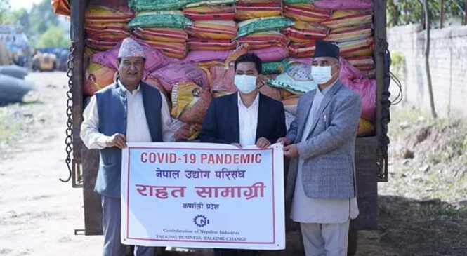 कोरोना कोषमा २ करोड ४३ लाख, उद्योग परिसंघको हातेमालो