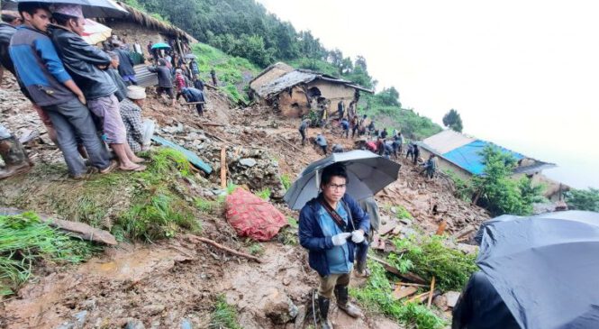जाजरकोट पहिरोमा पुरिएका ९ जनाको शव भेटियो, ६ बेपत्ता
