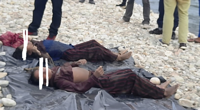 हात बाँधेको अवस्थामा कर्णाली नदीमा भेटियो दुई दिदी बहिनीको शव