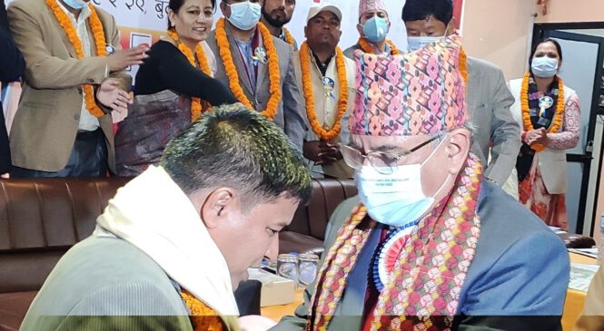 पत्रकार सेजुवाल सम्मानित