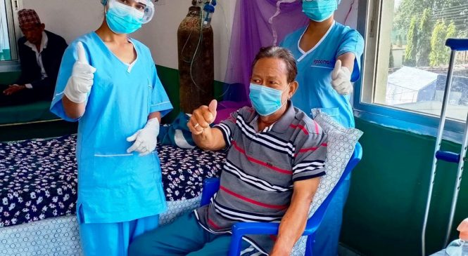 नगर अस्पतालमा कोभिडविरूद्ध खटिएको ‘लेडी टिम’