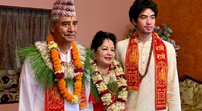 राजनीतिमा आए देउवाका छोरा जयवीरसिंह