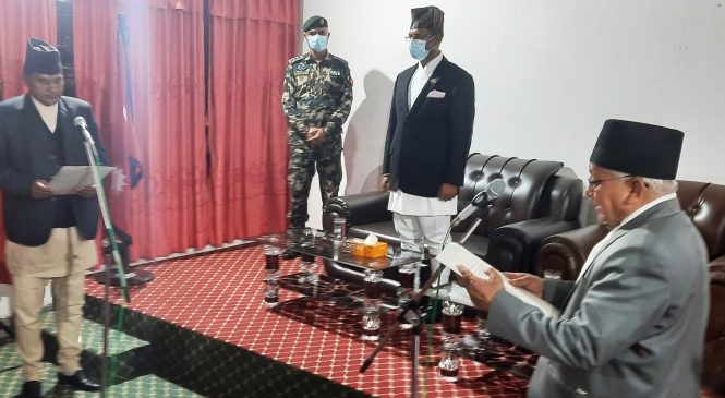 कर्णाली प्रदेशको कृषि मन्त्रीमा चन्द्रबहादुर शाही नियुक्त