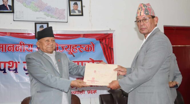 विनोद शाह कृषि मन्त्रीमा नियुक्त
